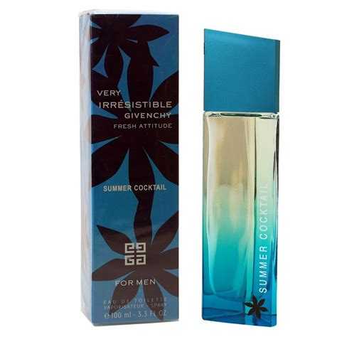 givenchy very irresistible fresh attitude summer cocktail|givenchy very irresistible for men.